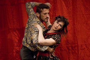 Stellios Manolakakis, Cassandra Weston Photo