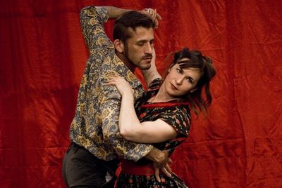 Stellios Manolakakis, Cassandra Weston Photo