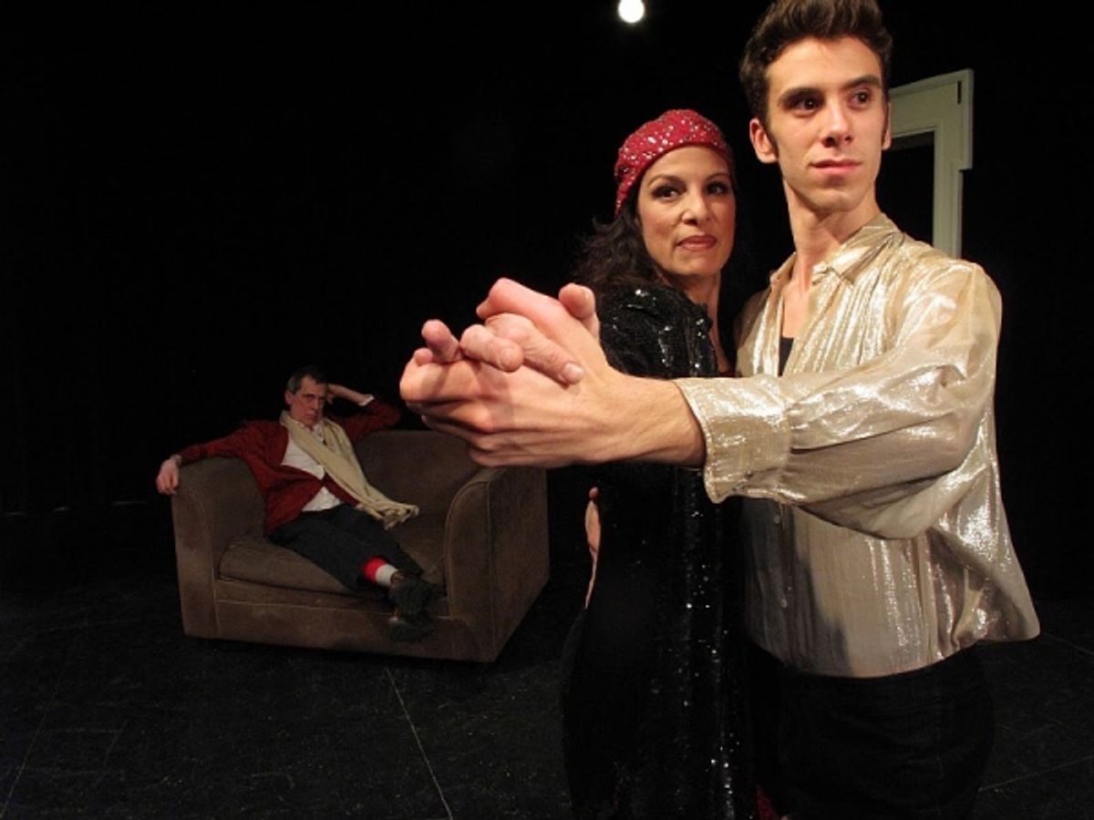 Alfred Gingold, Madeline Jaye, John Zurek at 