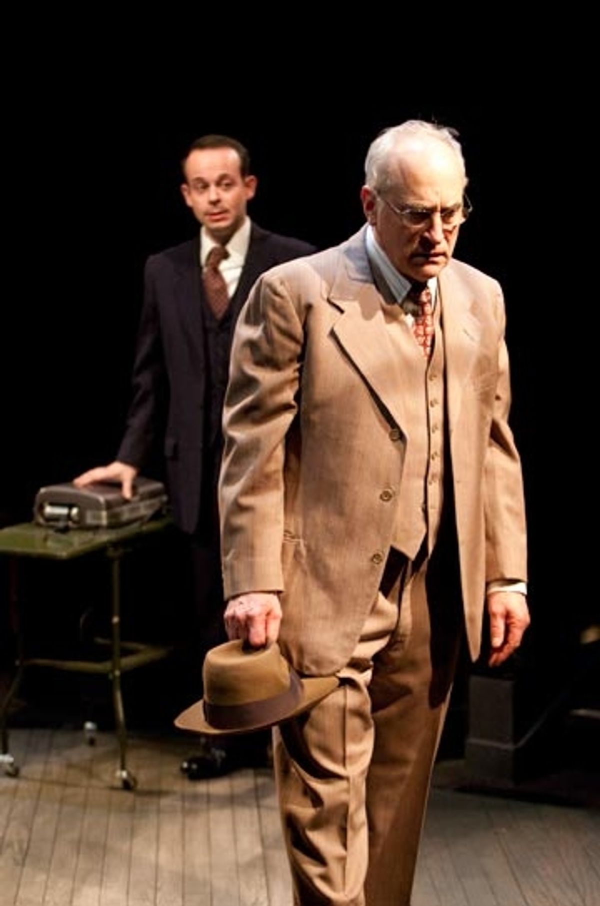 Jonathan Spivey and Jeffrey DeMunn at 