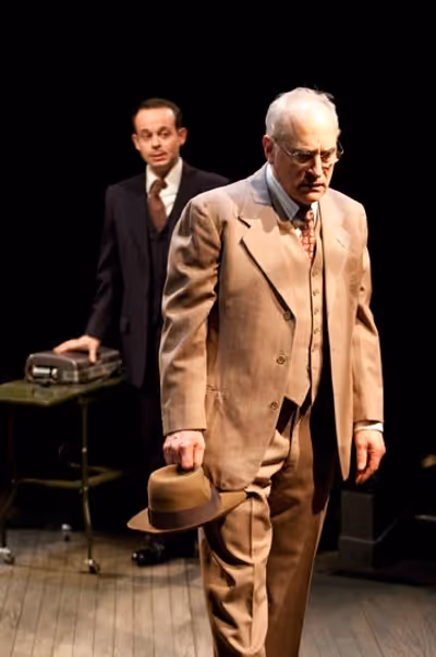 Jonathan Spivey and Jeffrey DeMunn Photo