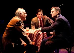 Jeffrey DeMunn, Tyler Pierce and Lucas Caleb Rooney Photo