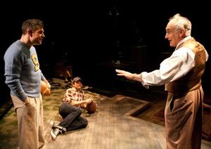 Lucas Caleb Rooney, Tyler Pierce and Jeffrey DeMunn Photo
