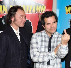 John Leguizamo and Director Fisher Stevens attend Broadway's 'Ghetto Klown' Meet & Gr Photo