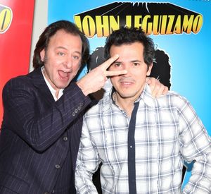 John Leguizamo and Director Fisher Stevens attend Broadway's 'Ghetto Klown' Meet & Gr Photo