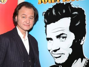 John Leguizamo and Director Fisher Stevens attend Broadway's 'Ghetto Klown' Meet & Gr Photo