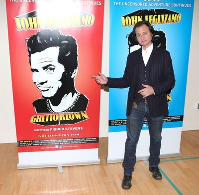 Director Fisher Stevens attend Broadway's 'Ghetto Klown' Meet & Greet in New York Cit Photo