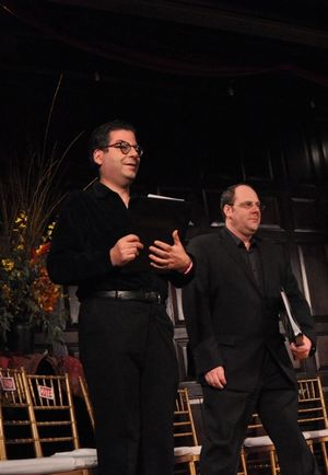 Michael Musto and David Cote Photo