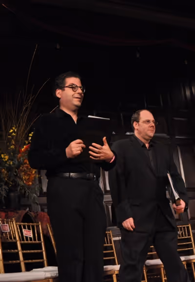 Michael Musto and David Cote Photo