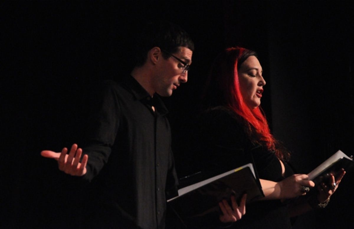 Michael Schulman and Raven Snook at 