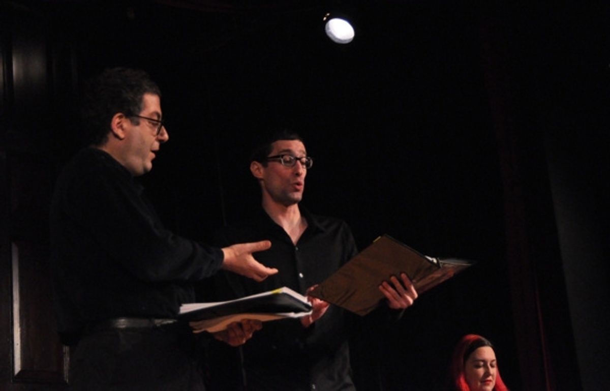 Michael Musto and Michael Schulman at 