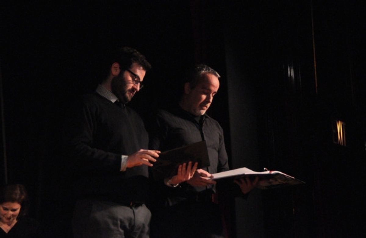 Jesse Oxfeld and David Belcher at 