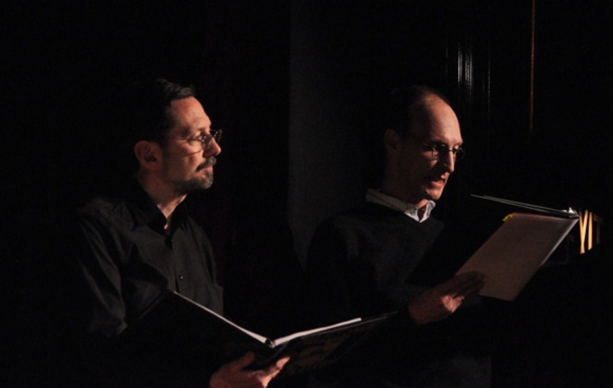 David Sheward and Andy Propst at 