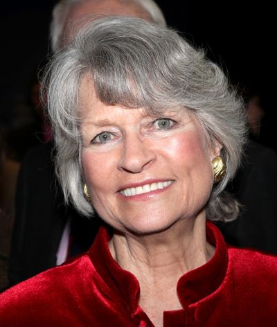 Louise Hirschfeld Cullman attends the reception and unveiling for the Al Hirschfeld p Photo