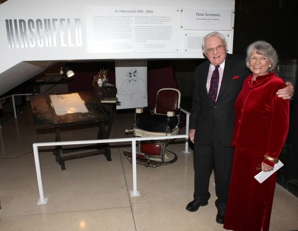 Photo Coverage: NYPL Unveils Al Hirschfeld Installation — photo 12 of 53