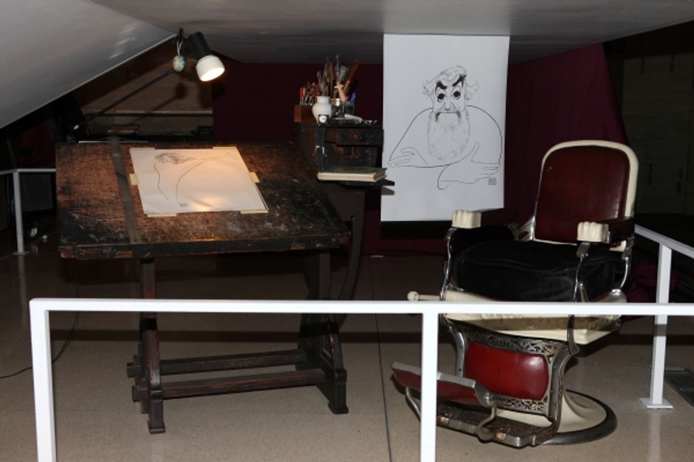 Photo Coverage: NYPL Unveils Al Hirschfeld Installation  Image