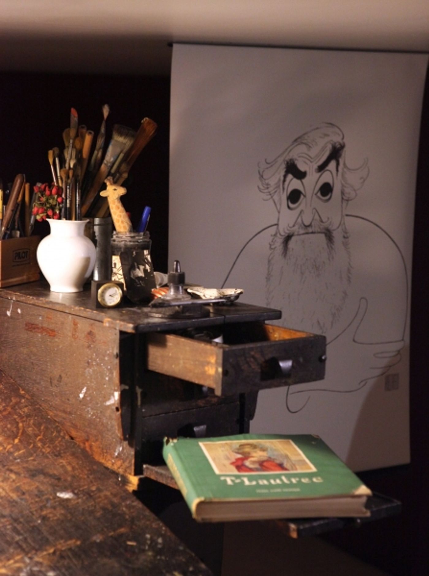 Photo Coverage: NYPL Unveils Al Hirschfeld Installation  Image