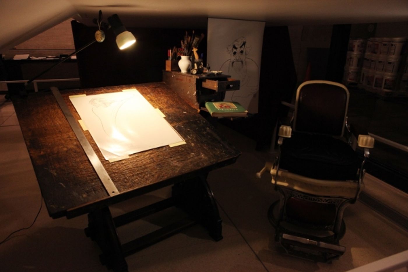 Photo Coverage: NYPL Unveils Al Hirschfeld Installation  Image