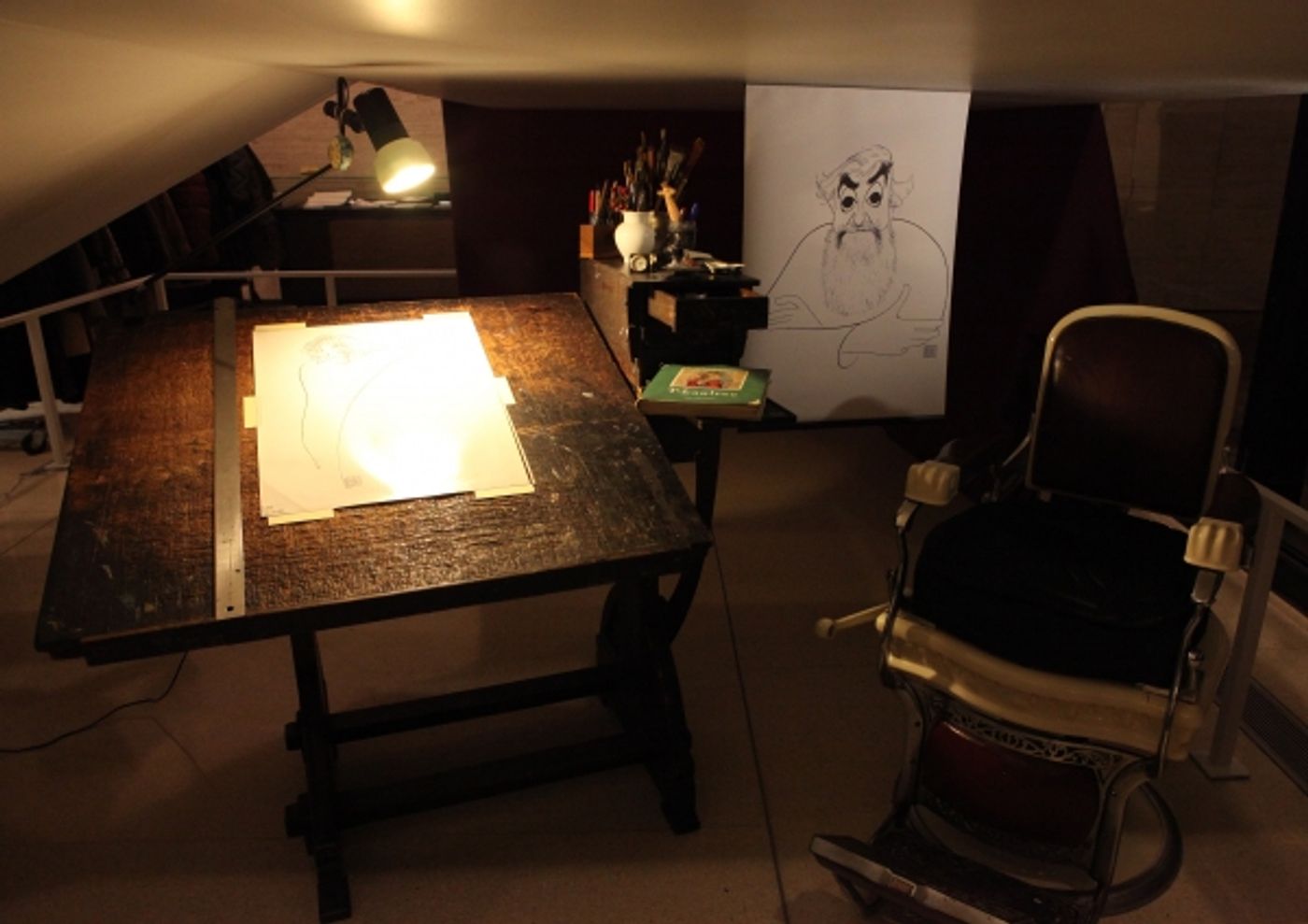 Photo Coverage: NYPL Unveils Al Hirschfeld Installation  Image