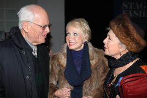 Dick Moore & Jane Powell & Marge Champion attends the reception and unveiling for the Photo