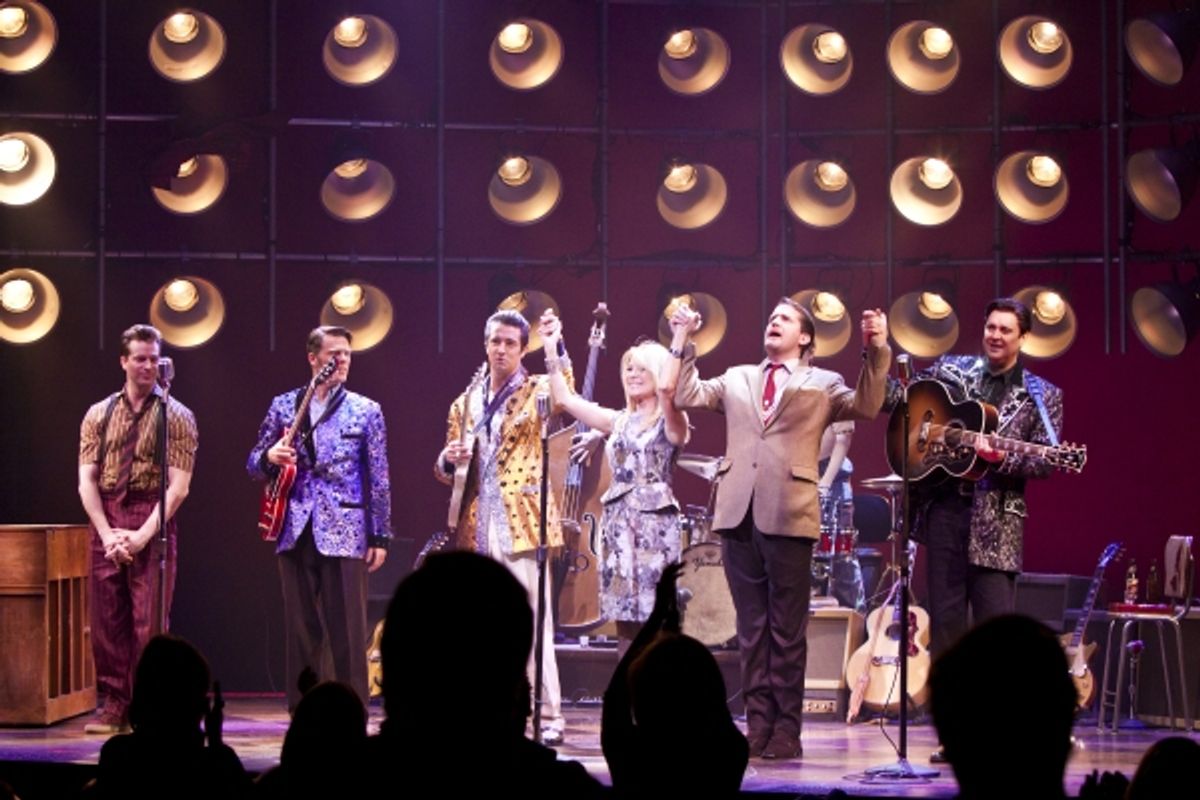 Kathie Lee Gifford and the cast of Million Dollar Quartet at 
