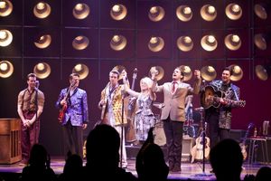 Kathie Lee Gifford and the cast of Million Dollar Quartet @ BroadwayWorld Kathie Lee Gifford and the cast of Million Dollar Quartet Photo