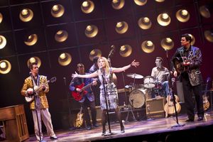 Kathie Lee Gifford and the cast of Million Dollar Quartet @ BroadwayWorld Kathie Lee Gifford and the cast of Million Dollar Quartet Photo
