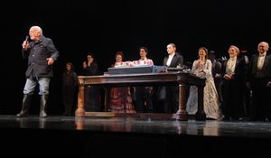 Harold Prince and the cast of The Phantom of the Opera @ BroadwayWorld Harold Prince and the cast of The Phantom of the Opera Photo