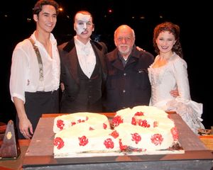Sean MacLaughlin, Hugh Panaro, Harold Prince, and Sara Jean Ford @ BroadwayWorld Sean MacLaughlin, Hugh Panaro, Harold Prince, and Sara Jean Ford Photo