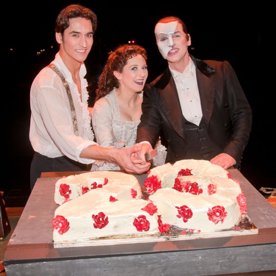 Photo Coverage: THE PHANTOM OF THE OPERA Celebrates 23 Years! Image