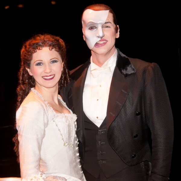 Sara Jean Ford and Hugh Panaro Photo