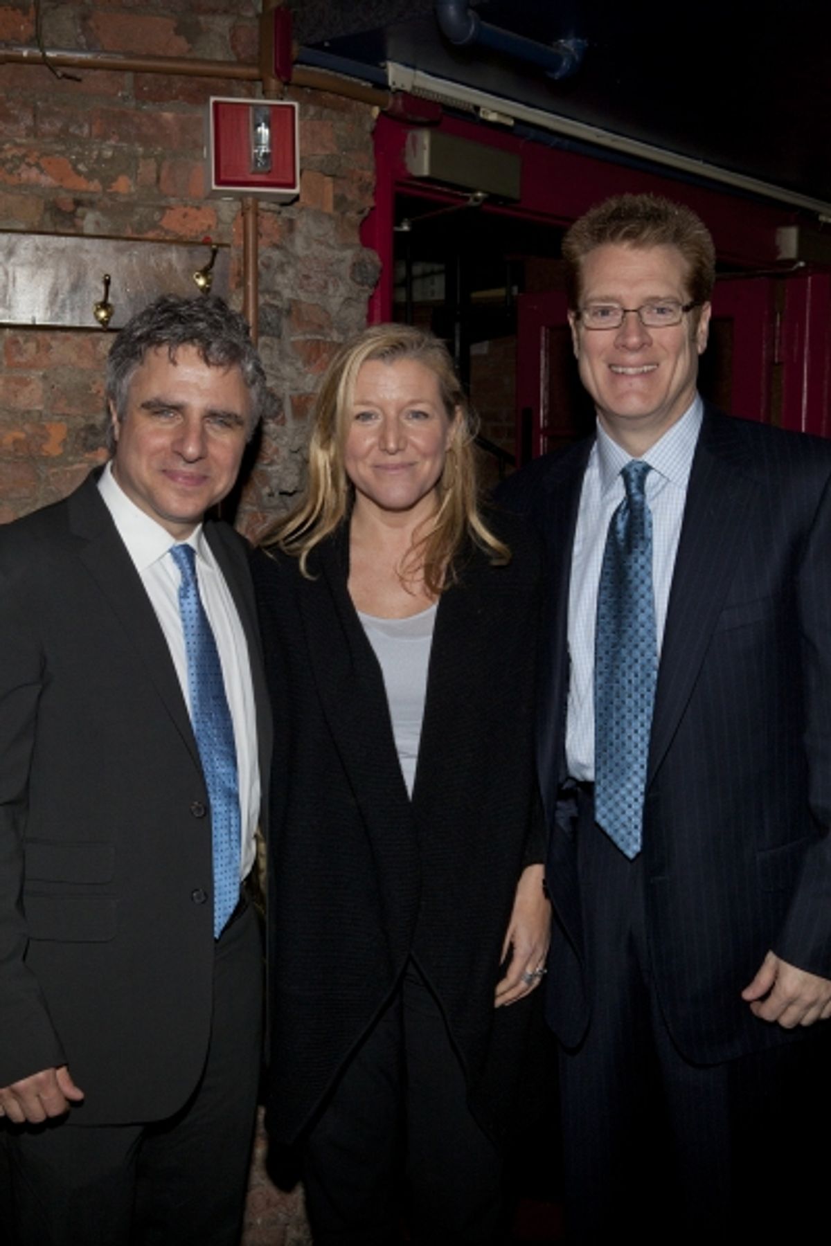 Neil Pepe, Mary McCann and Jeffrey Lawson at 