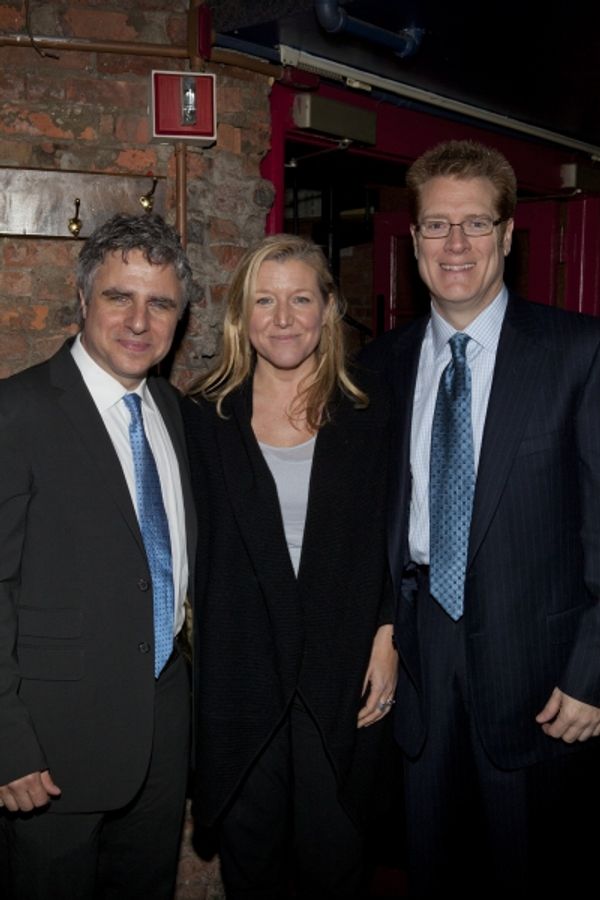 Neil Pepe, Mary McCann and Jeffrey Lawson Photo