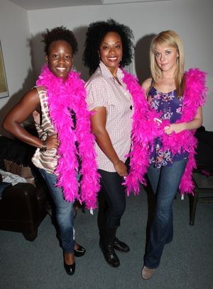Anastacia McCleskey, Jacqueline B. Arnold & Ashley Spencer attending the Broadway Original Cast Recording of 'Priscilla Queen Of The Desert - The Musical' in New York City. @ BroadwayWorld Anastacia McCleskey, Jacqueline B. Arnold & Ashley Spencer attending the Broadway Ori Photo