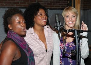 Anastacia McCleskey & Jacqueline B. Arnold & Ashley Spencer attending the Broadway Original Cast Recording of 'Priscilla Queen Of The Desert - The Musical' in New York City. @ BroadwayWorld Anastacia McCleskey & Jacqueline B. Arnold & Ashley Spencer attending the Broadway Or Photo