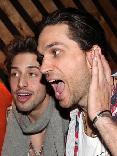 Nick Adams & Will Swenson attending the Broadway Original Cast Recording of 'Priscill Photo