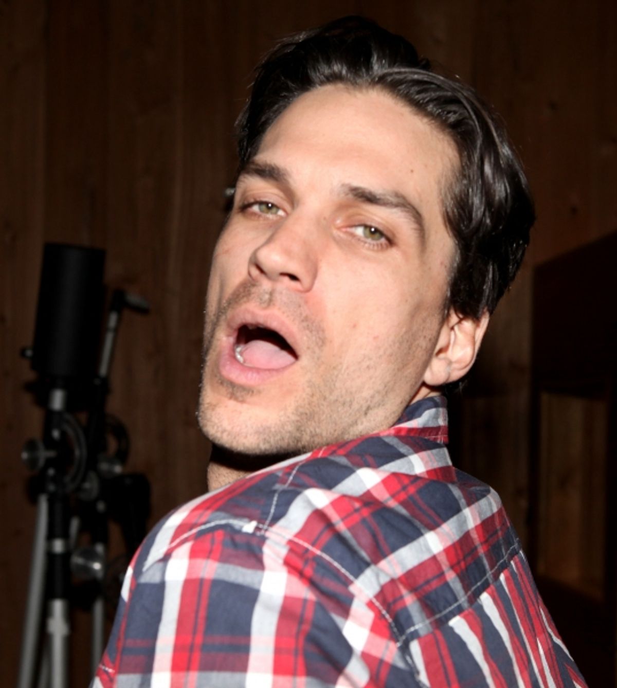 Will Swenson attending the Broadway Original Cast Recording of 'Priscilla Queen Of The Desert - The Musical'  in New York City. at 