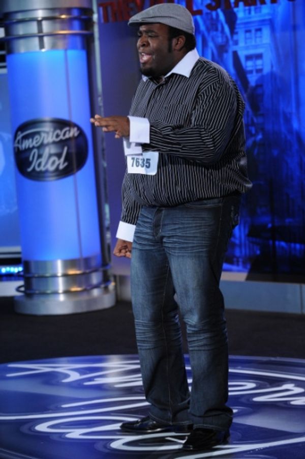 AMERICAN IDOL: Albert Rogers III from Ogelthorpe, GA. performs in front of the… Photo