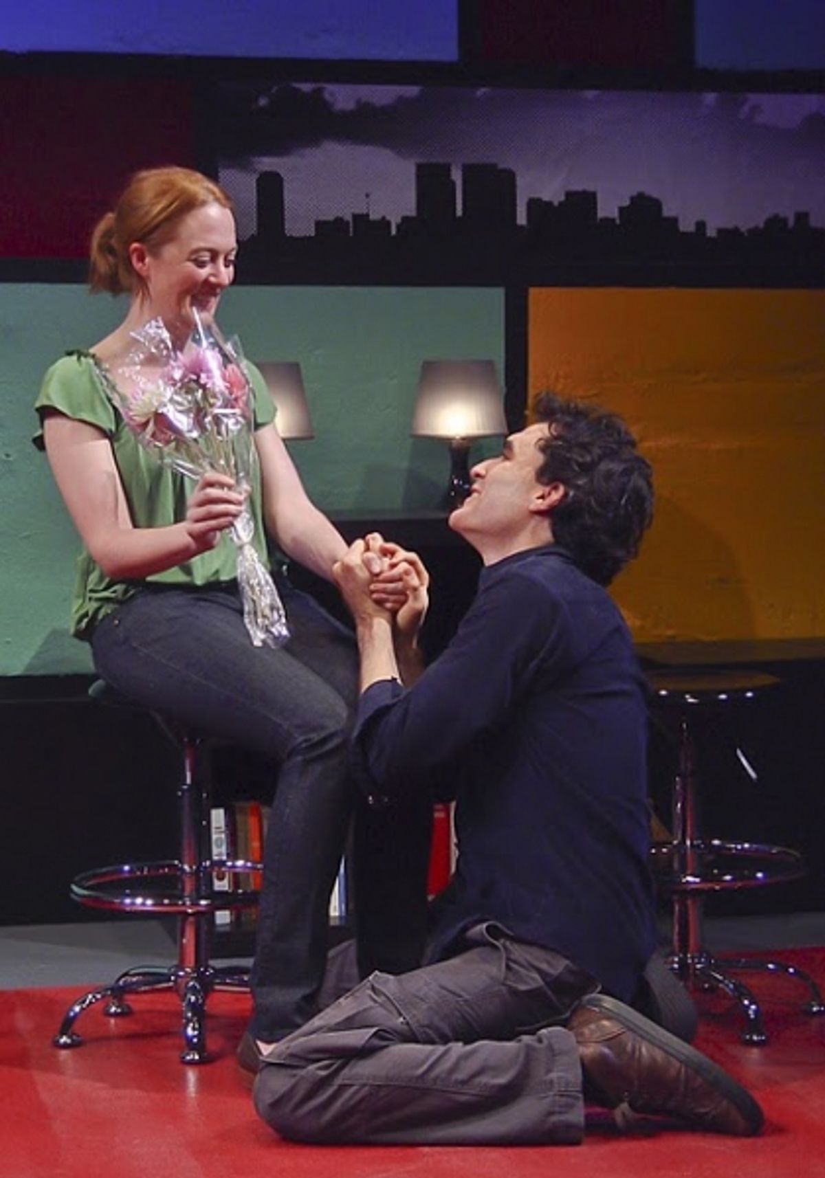 Polly Lee and Tommy Schrider at 