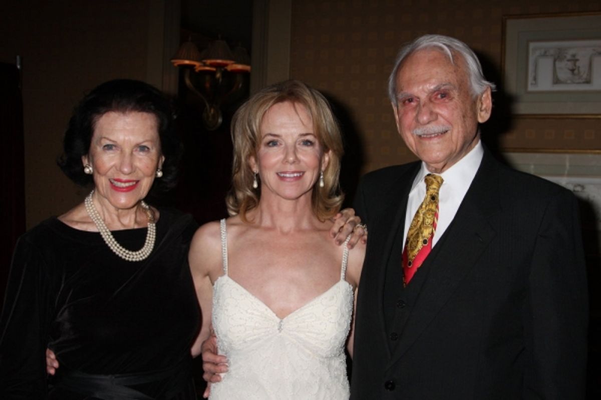Linda Purl and parents  at 