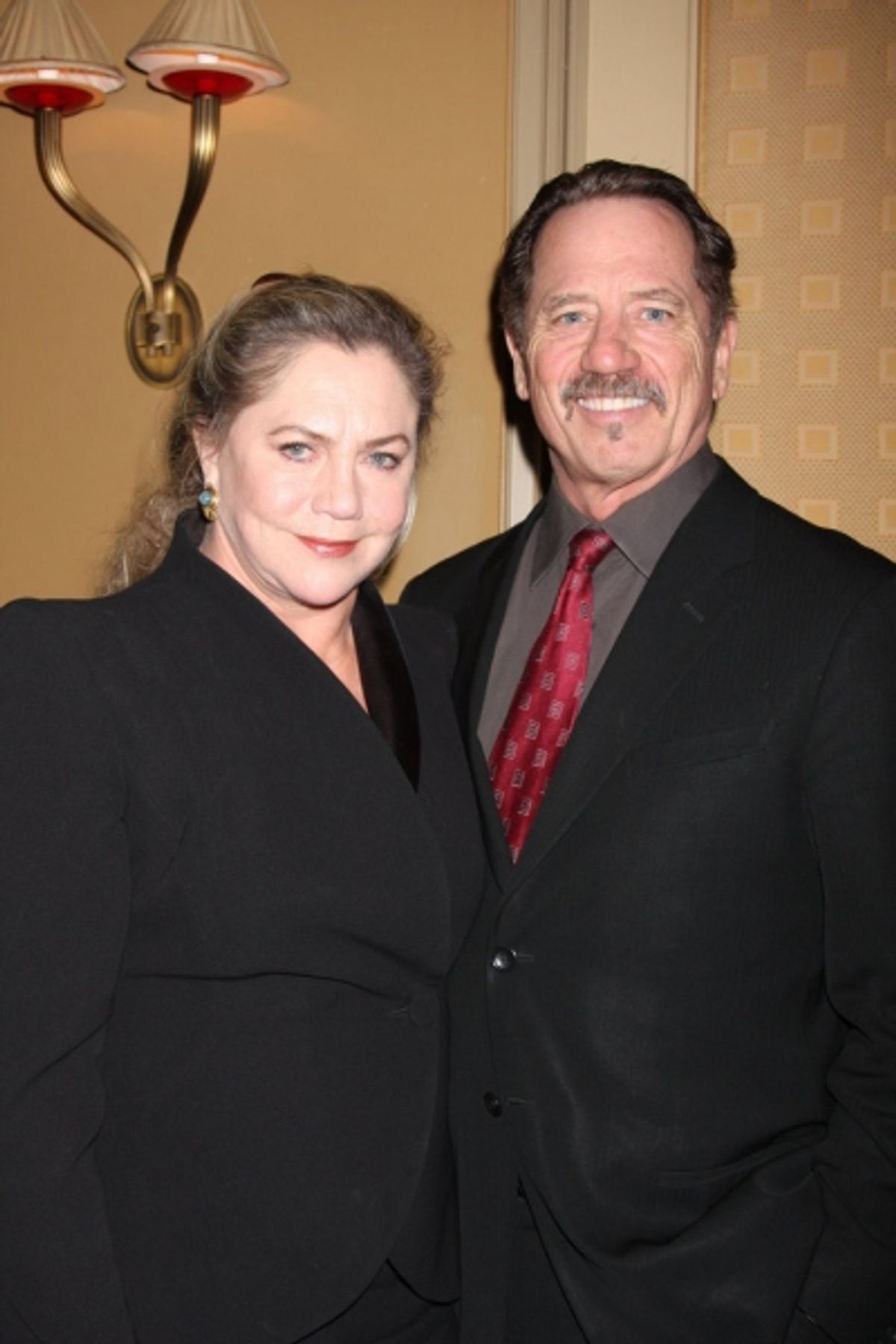 Kathleen Turner, Tom Wopat at 