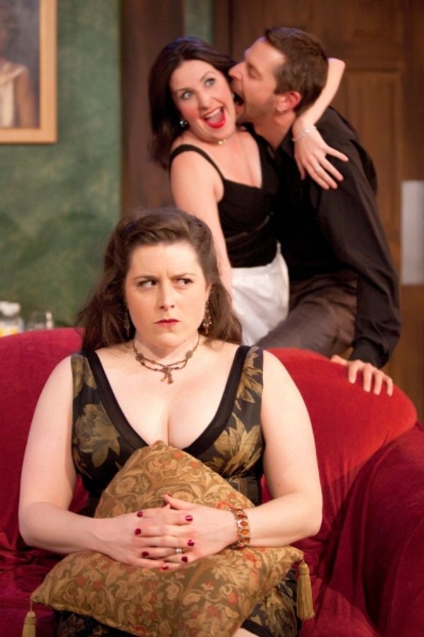 Haley Johnson (front) Missy Moore & Christian Mast (back) Photo