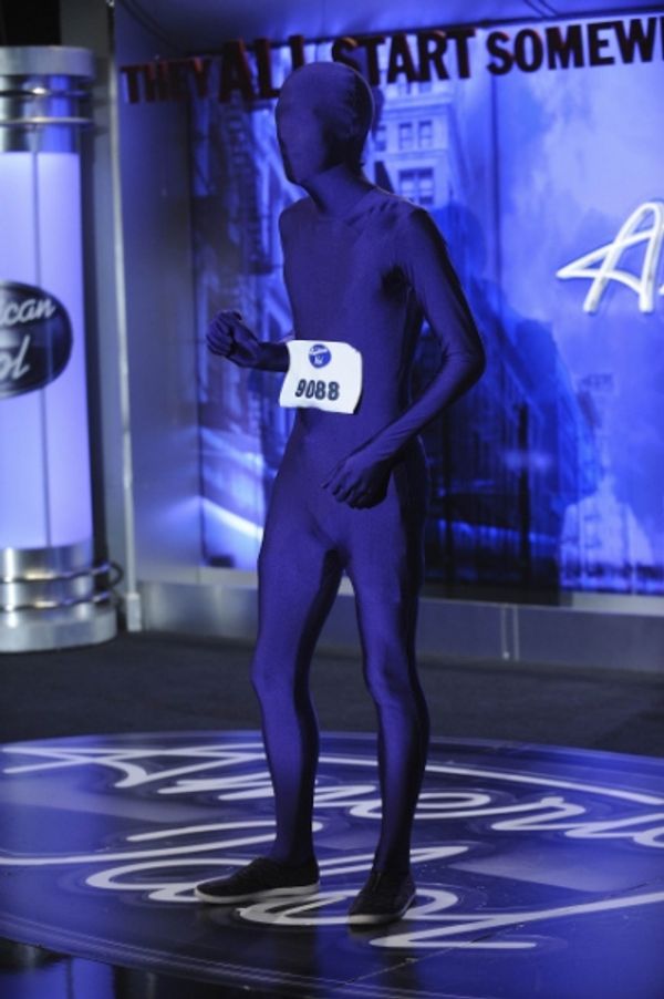 AMERICAN IDOL: Paul Mabbitt, 20 from Waco, TX.  performs in front of the judges on Th Photo