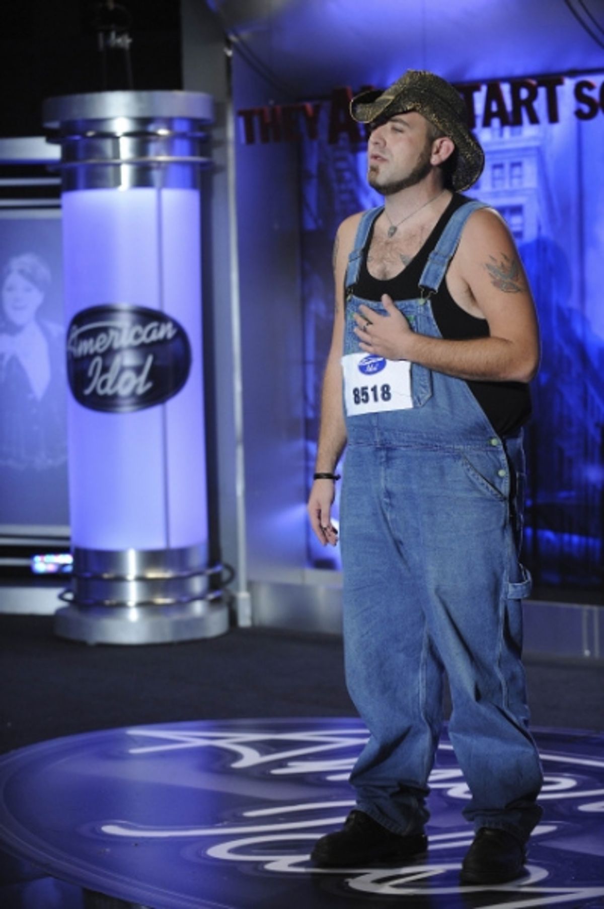 AMERICAN IDOL: Matt Dillard, 27, from Ashland City, TN. performs in front of the judges on Thursday, Jan. 27 on FOX. CR: Michael Becker / FOX. at AMERICAN IDOL Nashville Auditions!
