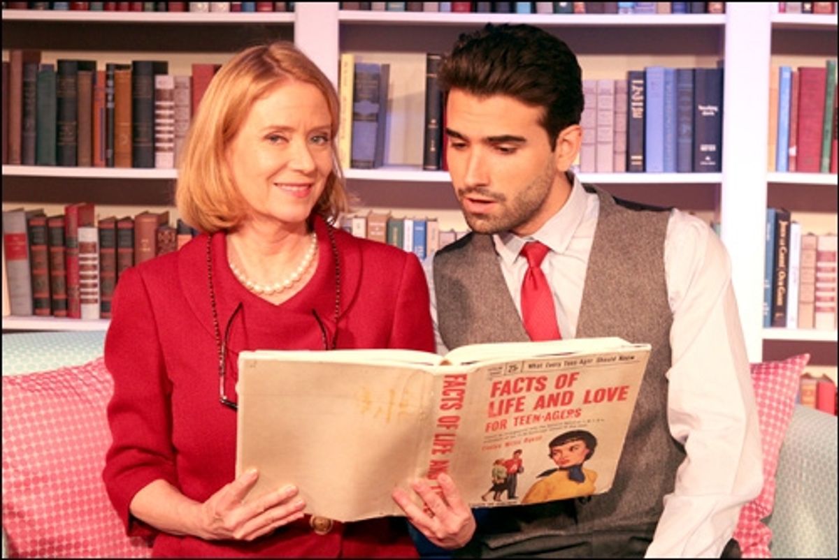 Eve Plumb and Mauricio Perez
 at 