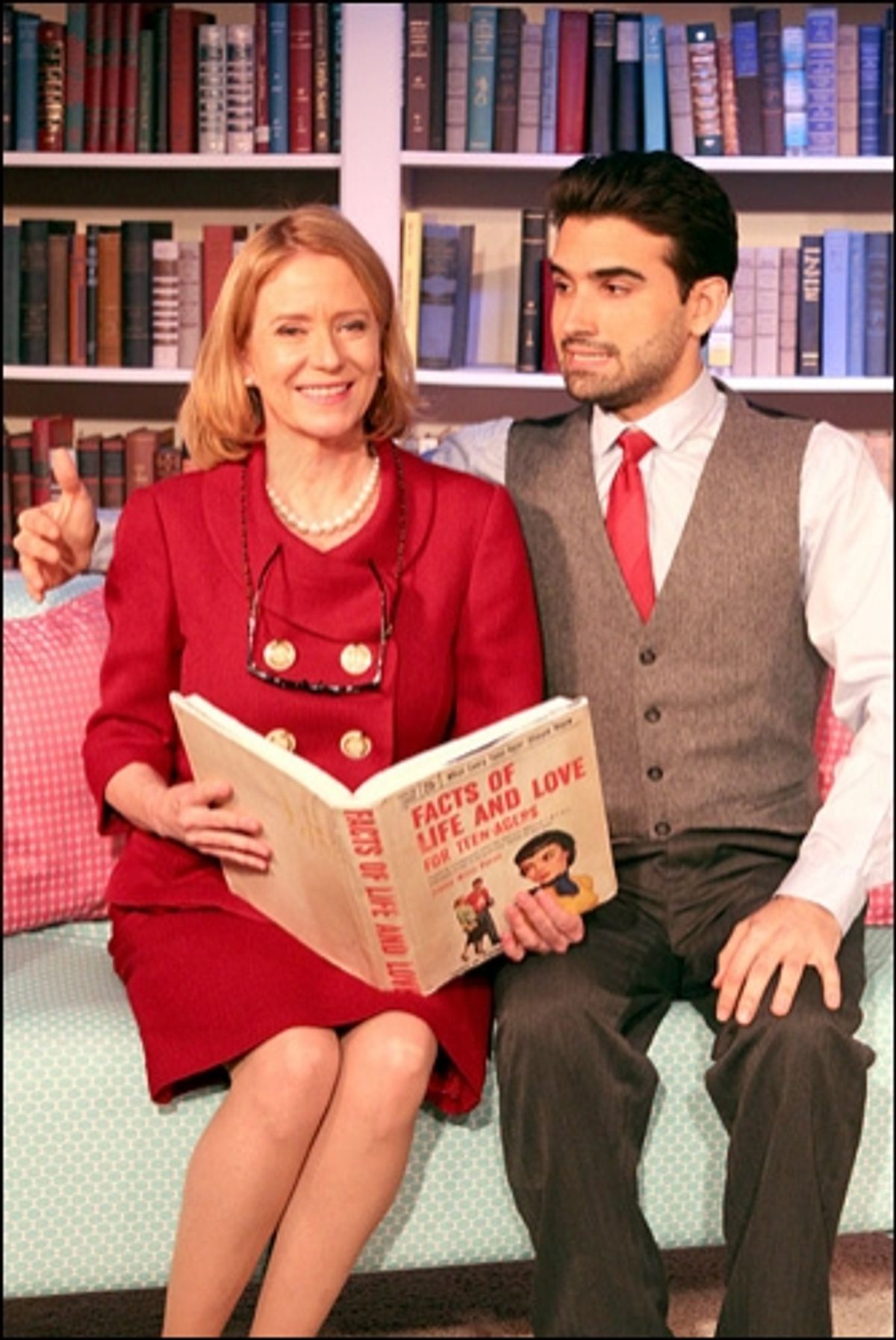 Eve Plumb and Mauricio Perez
 at 