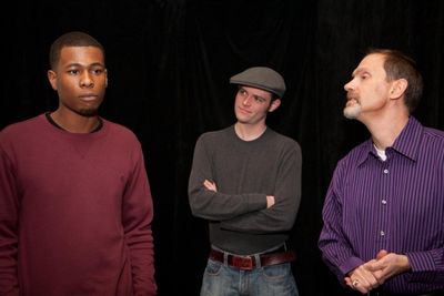 J. Alphonse Nicholson, Hampton Rowe and Dan Sipp Photo