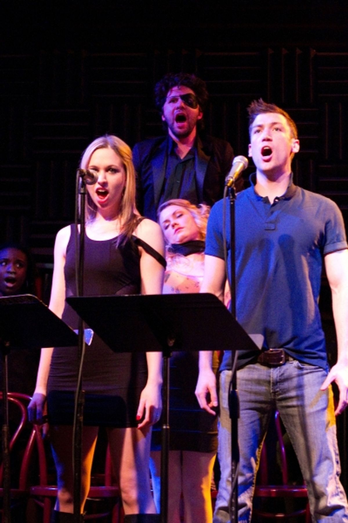 Maggie Politi, Louis Hobson, Ashley Kate Adams, Derek Carley at 