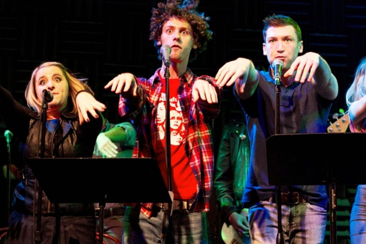 Megan Kane, Wade Elkins, Derek Carley at 