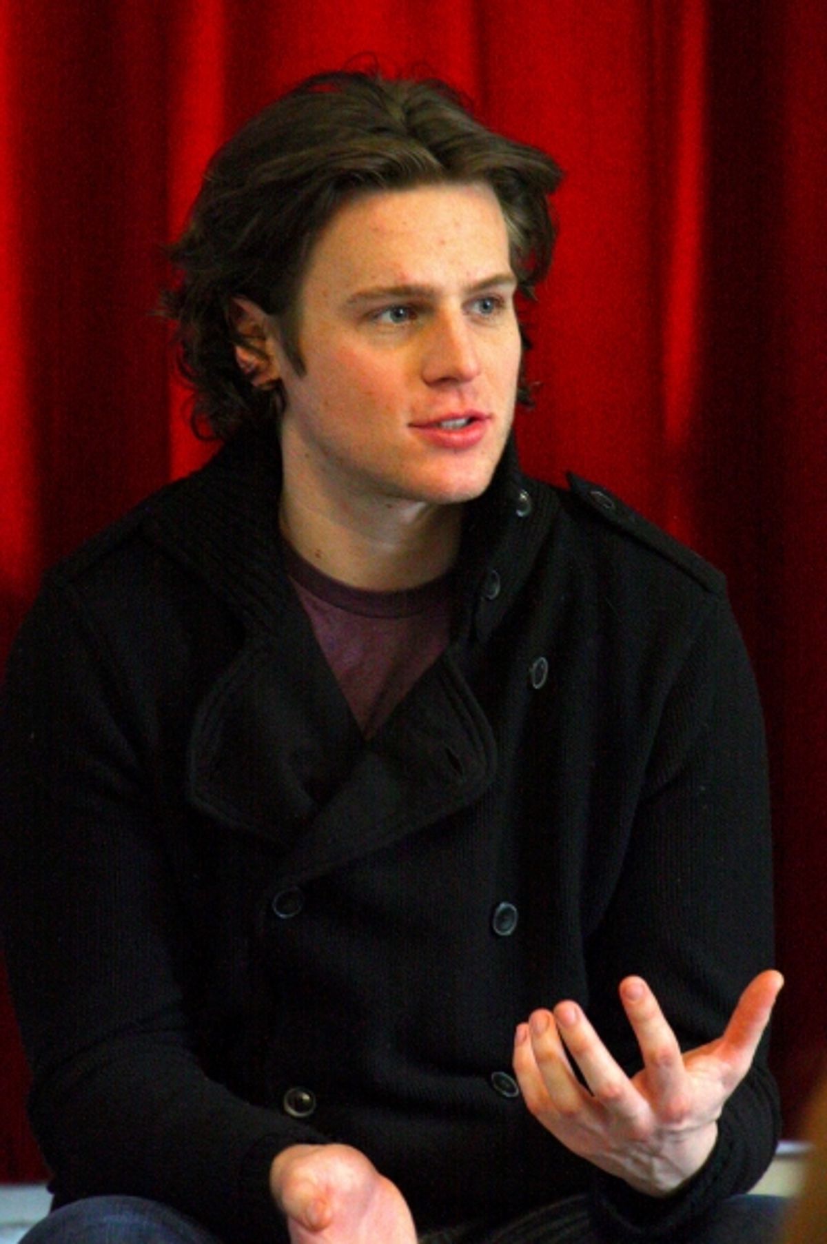 Jonathan Groff at Broadway Artists Alliance at 